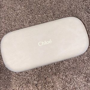 Chloé nude glasses case.
